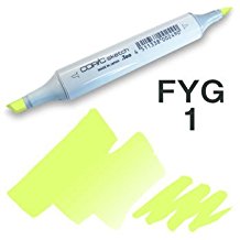 Copic Sketch Marker - FYG1 Fluorescent Yellow